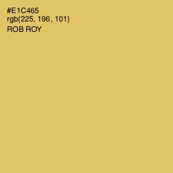 #E1C465 - Rob Roy Color Image